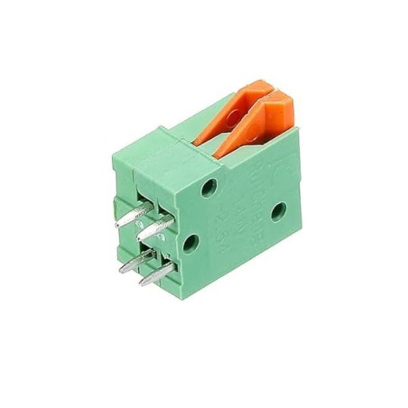 KF141V 2.54mm PCB Spring Terminal Block 2Pin Robotics Bangladesh