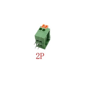 KF141R 2.54mm Right Angle PCB Spring Terminal Block 2Pin Robotics Bangladesh