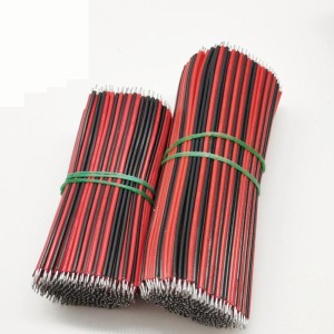 Solderable Cable Red and Black Pair 24AWG 20CM Robotics Bangladesh