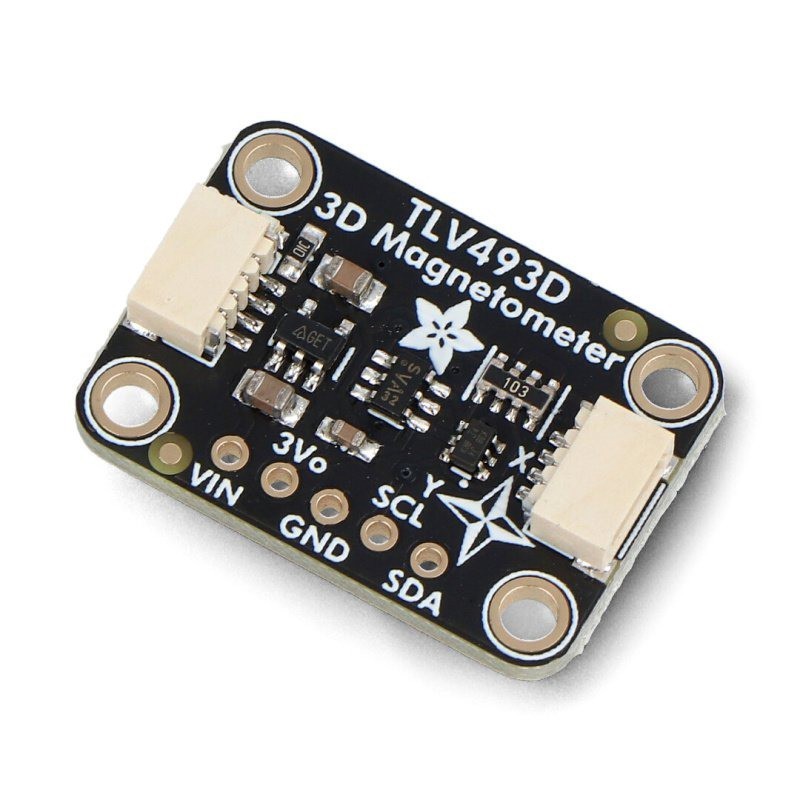 TLV493D 3-Axis Magnetometer I2C Module 3.
