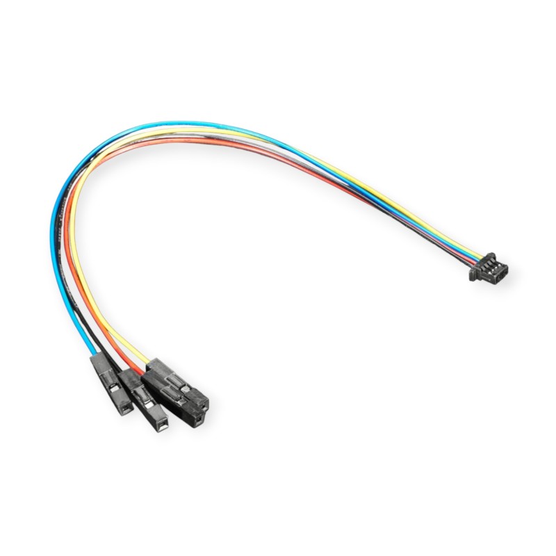STEMMA QT / Qwiic JST-SH 4-Pin Cable to Female Jumper Wires Robotics Bangladesh