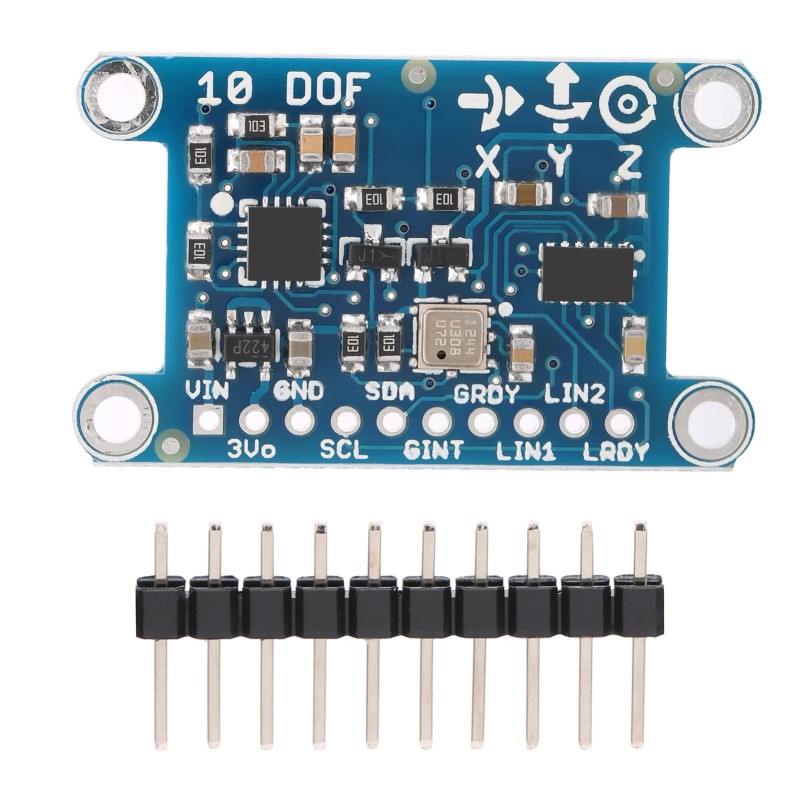 10 DOF IMU Sensor Module LSM303 + L3GD20 + BMP180 I2C 3.