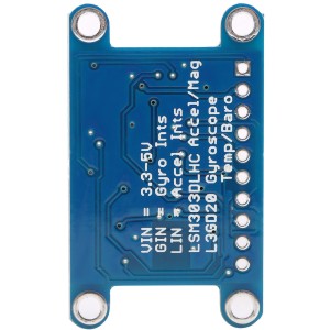 10 DOF IMU Sensor Module LSM303 + L3GD20 + BMP180 I2C 3.