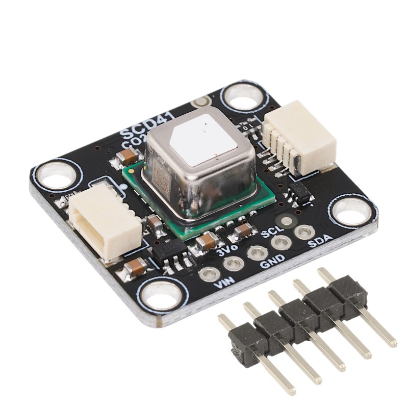 SCD41 Carbon Dioxide CO₂, Temperature and Humidity Sensor Module – STEMMA QT / Qwiic Compatible Robotics Bangladesh