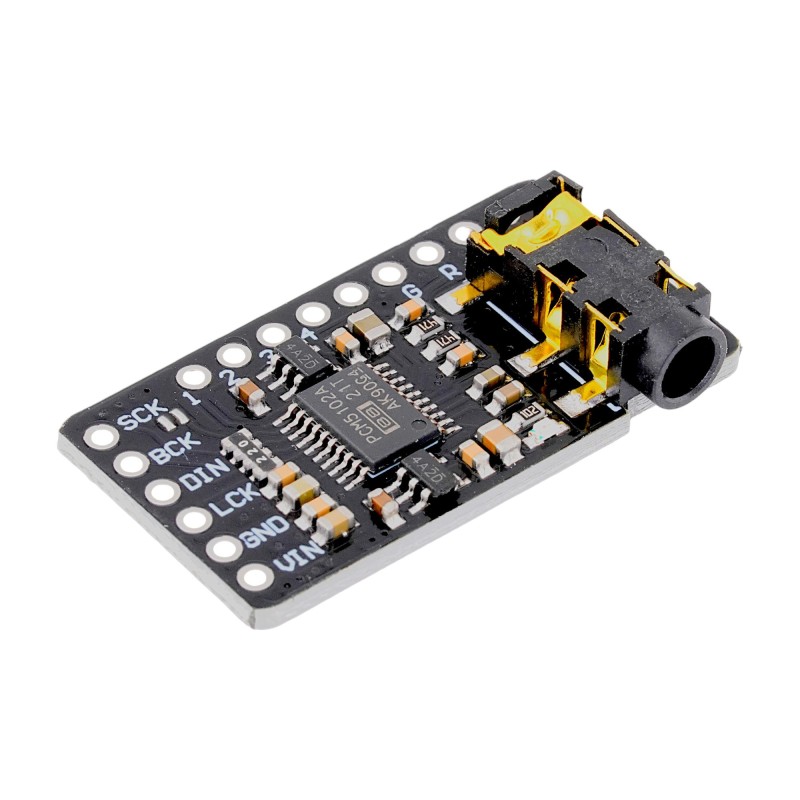 PCM5102A I2S DAC Sound Card Board with pHAT 3.
