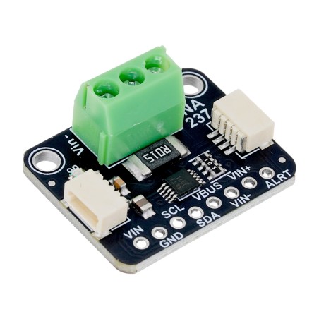 INA237 16-Bit Current, Voltage and Power Monitor Module 85V – STEMMA QT / Qwiic Compatible Robotics Bangladesh