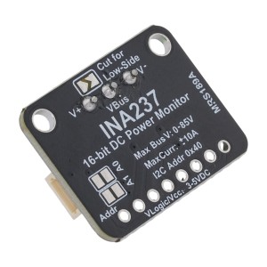 INA237 16-Bit Current, Voltage and Power Monitor Module 85V – STEMMA QT / Qwiic Compatible Robotics Bangladesh