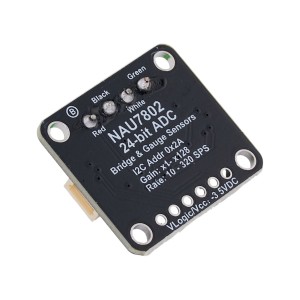 NAU7802 24-Bit ADC Breakout – High-Precision Wheatstone Bridge Sensor Interface, STEMMA QT / Qwiic Robotics Bangladesh
