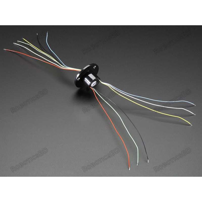 Slip Ring - 6 Wire (2A) max 240V Slip Ring - 6 Wire (2A) max 240V