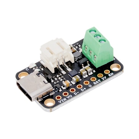 BQ25185 USB / DC / Solar Li-ion Battery Charger with 3.