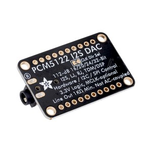 PCM5122 I2S Stereo DAC with Line-Level Output (HW / I2C / SPI Configurable) Robotics Bangladesh