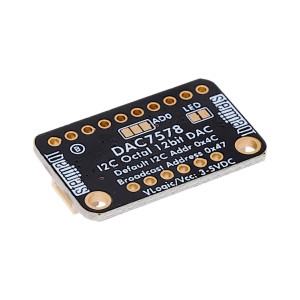 DAC7578 8-Channel 12-Bit I2C DAC Module – STEMMA QT / Qwiic Compatible Robotics Bangladesh