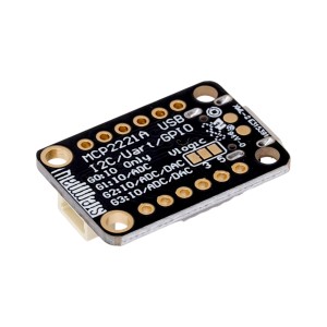 MCP2221A USB to GPIO ADC I2C Converter Module – STEMMA QT / Qwiic Compatible Robotics Bangladesh