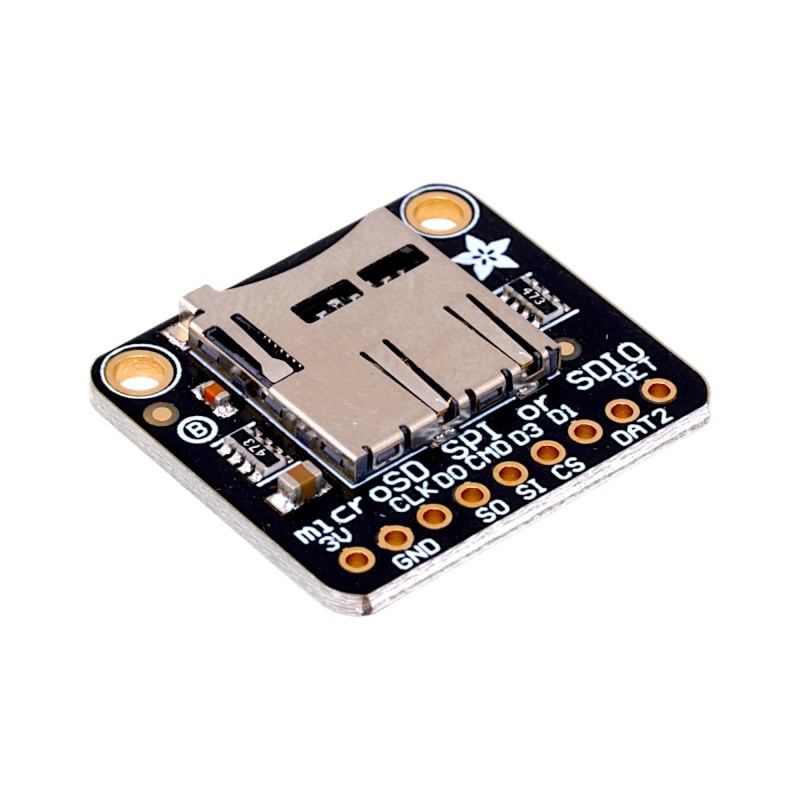 Micro SD Card Breakout Board SPI or SDIO – 3.