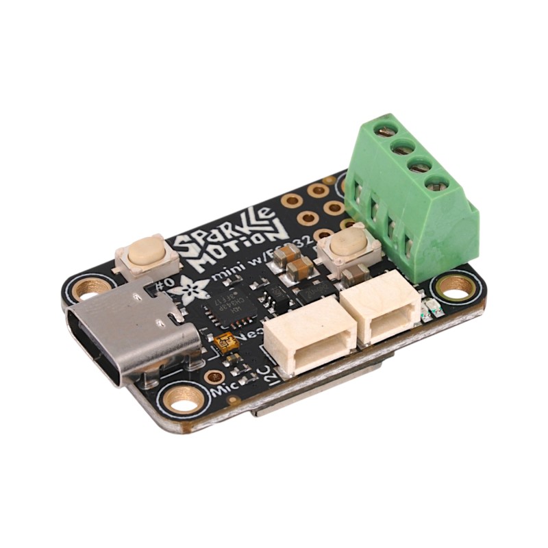 Mini ESP32 NeoPixel LED Driver Board with Pre soldered Terminal Block Robotics Bangladesh