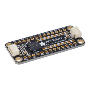 MCP23017 I2C GPIO Expander Breakout Board – 16 Digital I/O STEMMA QT / Qwiic Compatible Robotics Bangladesh
