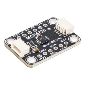 MCP4728 Quad 12-Bit DAC with EEPROM – STEMMA QT / Qwiic Compatible Robotics Bangladesh