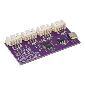 USB to 4-Channel TTL Serial Converter (Type-C, High-Speed) Robotics Bangaldesh