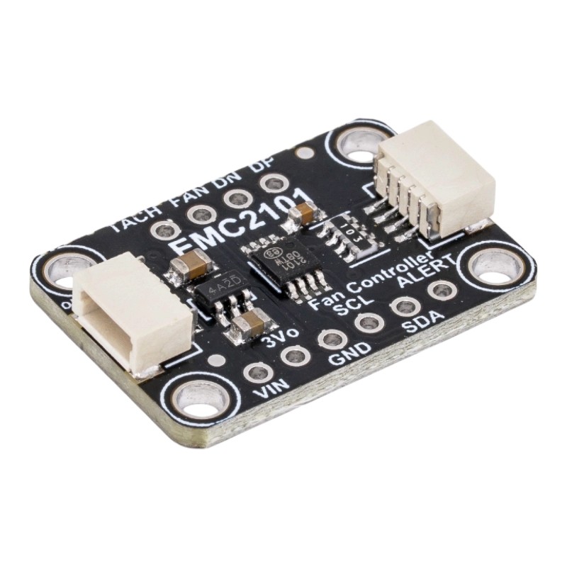 EMC2101 I2C PC Fan Controller & Temperature Sensor Module (STEMMA QT / Qwiic Compatible) Robotics Bangladesh