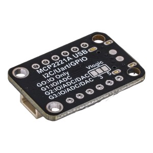 MCP2221A USB to GPIO ADC I2C Converter Module – STEMMA QT / Qwiic Compatible Robotics Bangladesh