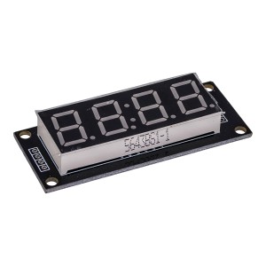 TM1637 0.56-Inch 4-Digit Seven-Segment LED Display Module (Red) Robotics Bangladesh