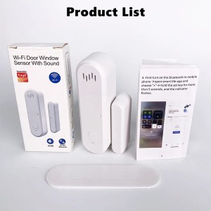 Tuya WiFi Door Window Security Sensor with Sound Alarm Robotics Bangladesh