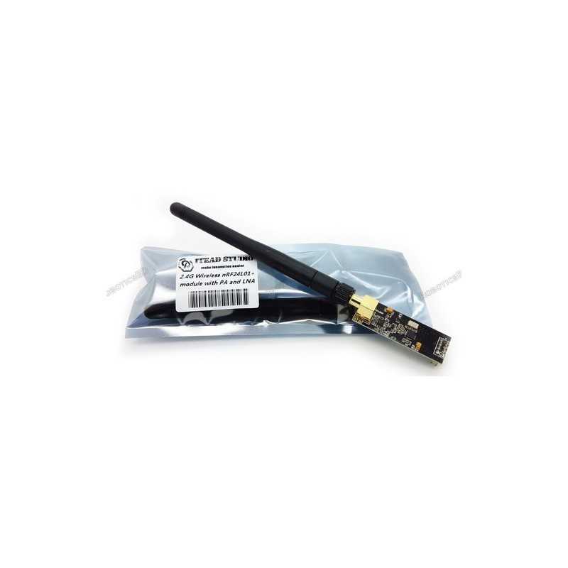 NRF24L01+PA+LNA 2.4GHz SMA Antenna Wireless Transceiver communication module 2pcs (Pair) NRF24L01+PA+LNA 2.4GHz SMA Antenna Wireless Transceiver communication module 2pcs (Pair)