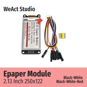 WeAct Studio 2.13-Inch E-Paper Display Module (250×122) Robotics Bangladesh
