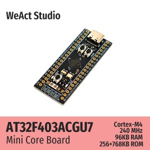 WeAct Studio AT32F403ACGU7 BlackPill Core Board (240 MHz) Robotics Bangladesh