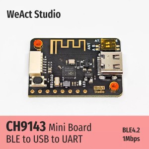 WeAct Studio CH9143 BLE / USB / UART Three-Way Transparent Transmission Module Robotics Bangladesh