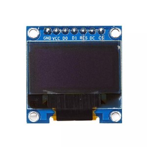 0.96″ OLED Display Module SPI 128×64 7 Pin (White) Robotics Bangladesh