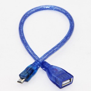 Micro-USB OTG Adapter Cable (Micro-B Male to USB-A Female) – Blue Robotics Bangladesh