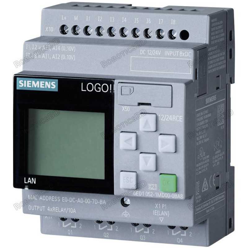 Siemens Logo 6ED1052-1MD00-0BA8 Siemens Logo 6ED1052-1MD00-0BA8