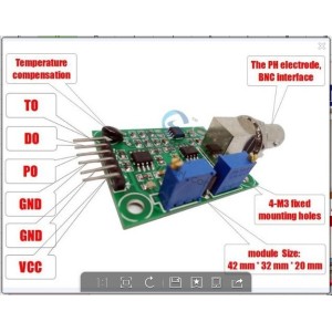pH Sensor Analog Meter Kit For Arduino Robotics Bangladesh