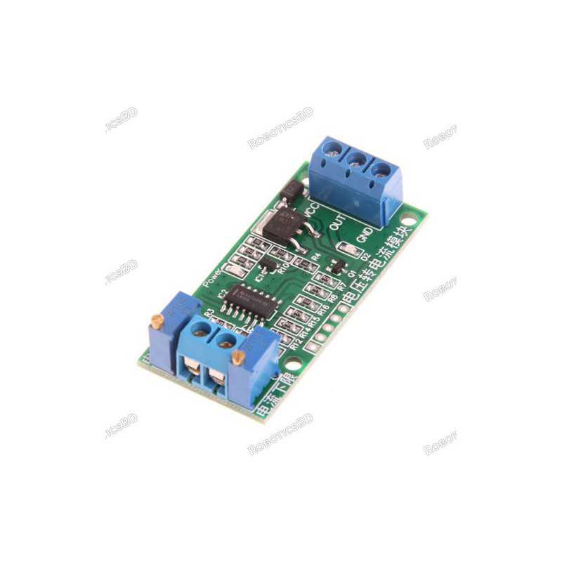 Voltage to Current Transmitter Signal Module 0-5V to 4-20mA Linear Conversion Voltage to Current Transmitter Signal Module 0-5V to 4-20mA Linear Conversion