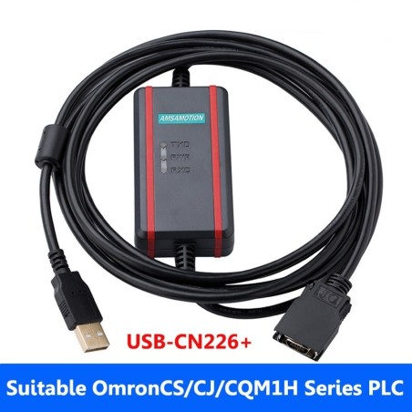 Omron PLC Programming Cable CS/CJ/CQM1H Series Download Cable USB-CN226 Robotics Bangladesh