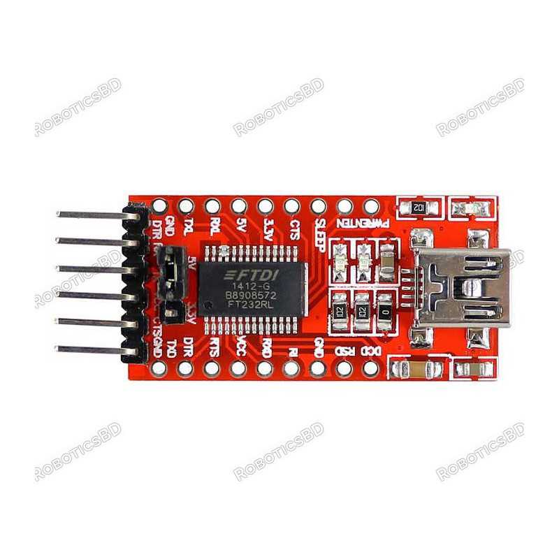 FTDI USB to TTL Serial Converter Adapter FT232RL FTDI USB to TTL Serial Converter Adapter FT232RL