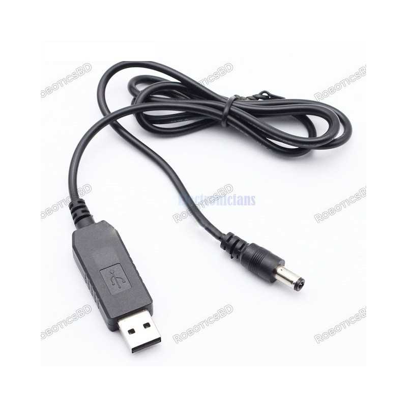 USB DC 5V to DC 12V Step up Cable Module Converter USB DC 5V to DC 12V Step up Cable Module Converter