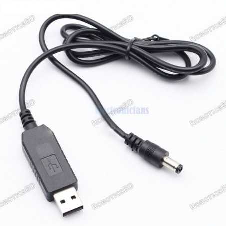 USB DC 5V to DC 12V Step up Cable Module Converter