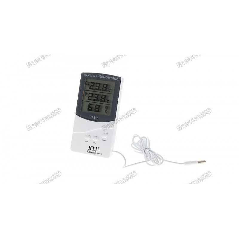 KTJ TA318 2.8" LED Indoor / Outdoor Thermo-hygrometer KTJ TA318 2.8" LED Indoor / Outdoor Thermo-hygrometer