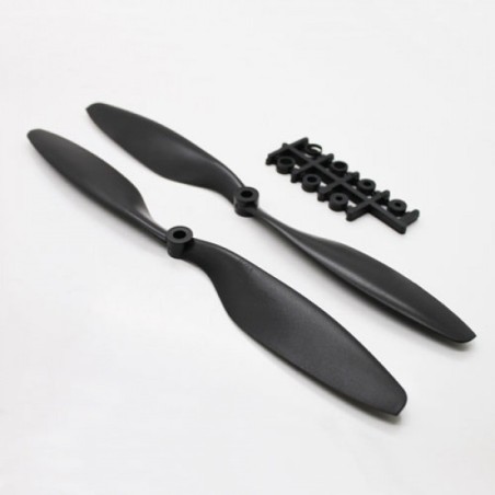 8x45 Plastic Propeller Set (Pair) Robotics Bangladesh