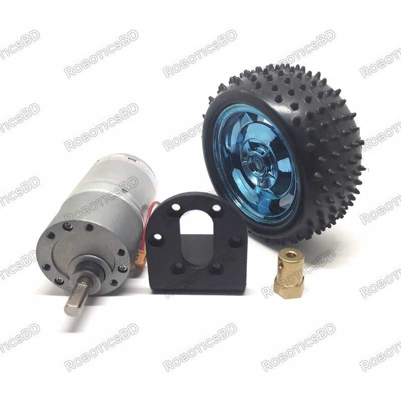 85mm Antiskid Shockproof Wheels, Smart Car Robot Tires with 37GB Motor 85mm Antiskid Shockproof Wheels, Smart Car Robot Tires with 37GB Motor