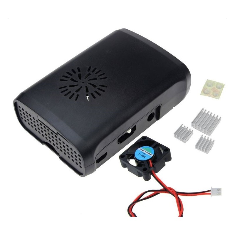 Raspberry Pi Case with Fan and Heatsink Robotics Bangladesh