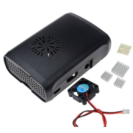 Raspberry Pi Case with Fan and Heatsink Robotics Bangladesh