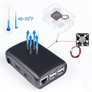 Raspberry Pi Case with Fan and Heatsink Robotics Bangladesh