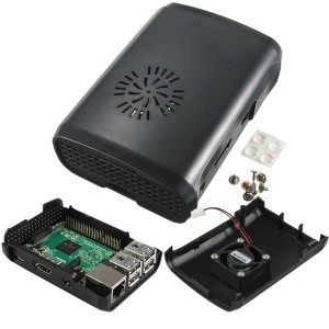 Raspberry Pi Case with Fan and Heatsink Robotics Bangladesh