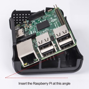 Raspberry Pi Case with Fan and Heatsink Robotics Bangladesh
