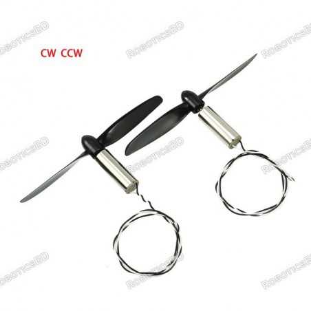 2pcs 7x20mm Coreless Motor (with 55mm Propeller) 