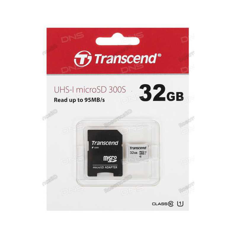 SDHC Card 32 GB (Class 10) with Raspbian OS. SDHC Card 32 GB (Class 10) with Raspbian OS.