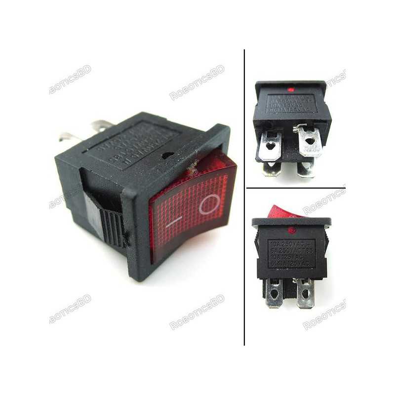 4Pin ON-OFF Switch With Lamp 4Pin ON-OFF Switch With Lamp
